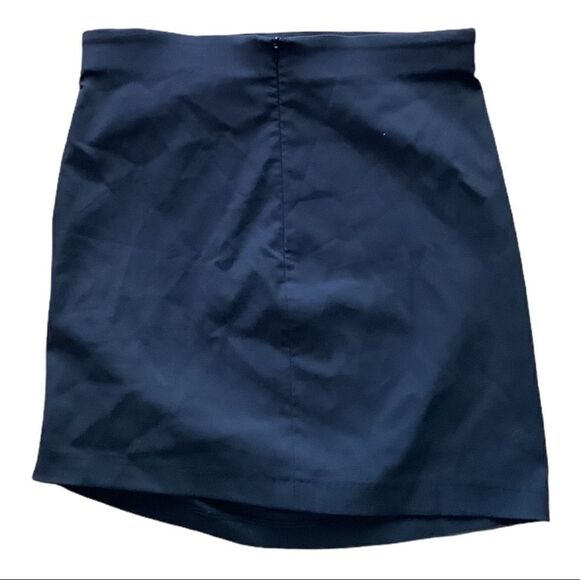 Zara Black Mini Skirt Size L Excellent Condition - Picture 2 of 4